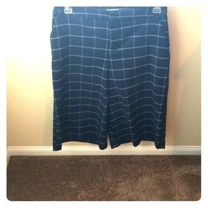 Must be sold by 8/10/18!Blue & white Goucho slacks